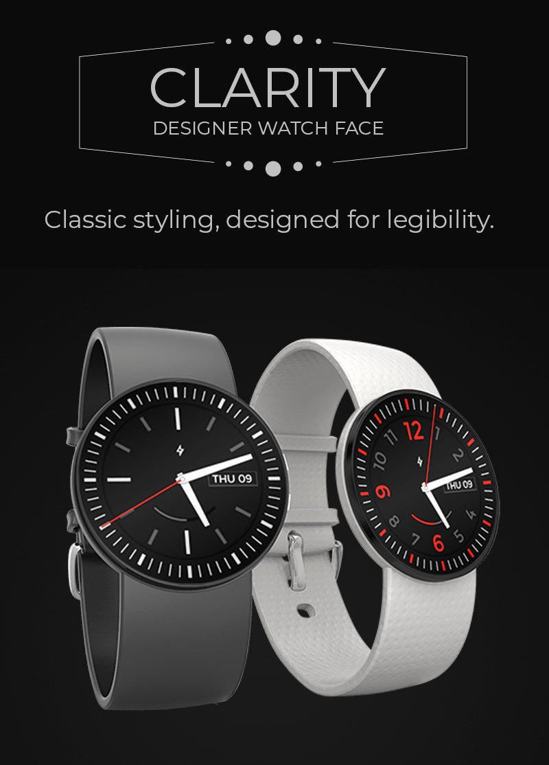 Clarity Watch Face